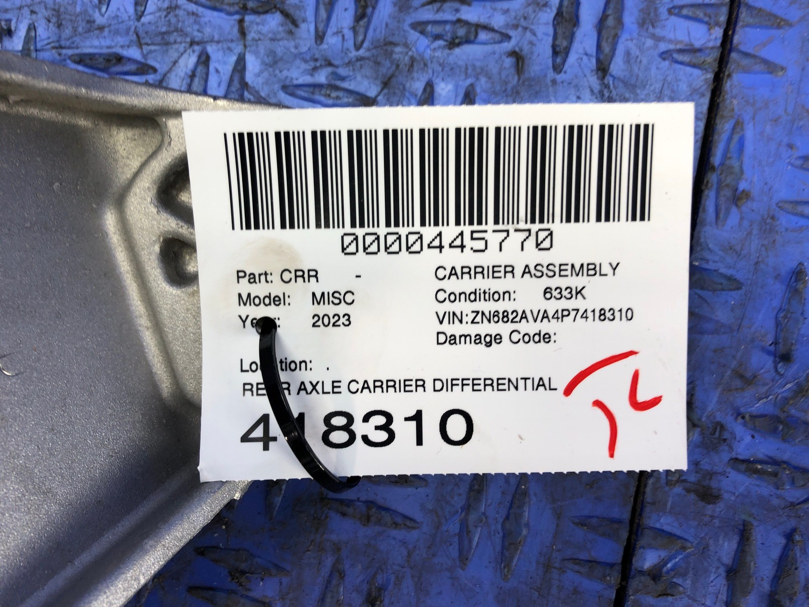 Maserati Grecale 2023 Rear Differential