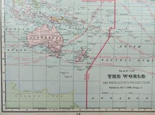 1900-1909 Date Range Antique World Maps & Atlases for sale | eBay