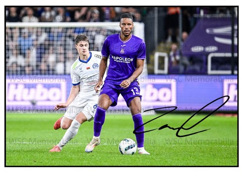 11021. Mathias Zanka Jorgensen Signed Pictures A4 Prints Brentford Huddersfield - Picture 3 of 35