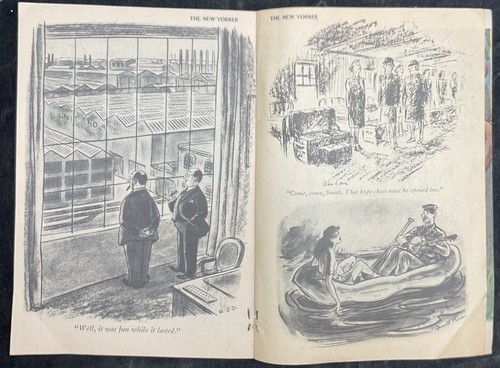 Cursos de Entrenamiento Básico de la Marina y Dibujos Animados de Guerra de los New Yorker y Canal de Panamá Stk#36@201 - Imagen 15 de 21