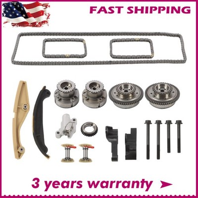 For 2011-17 Ford F-150 Lincoln Taurus 3.5L Timing Chain Kit Cam Phaser VVT Gears