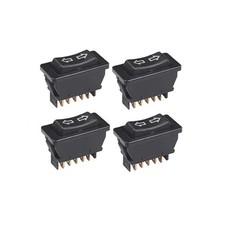4Pcs 5 Pin Car Window Switch 12V 20A Control Power Window Lift Automobile Car