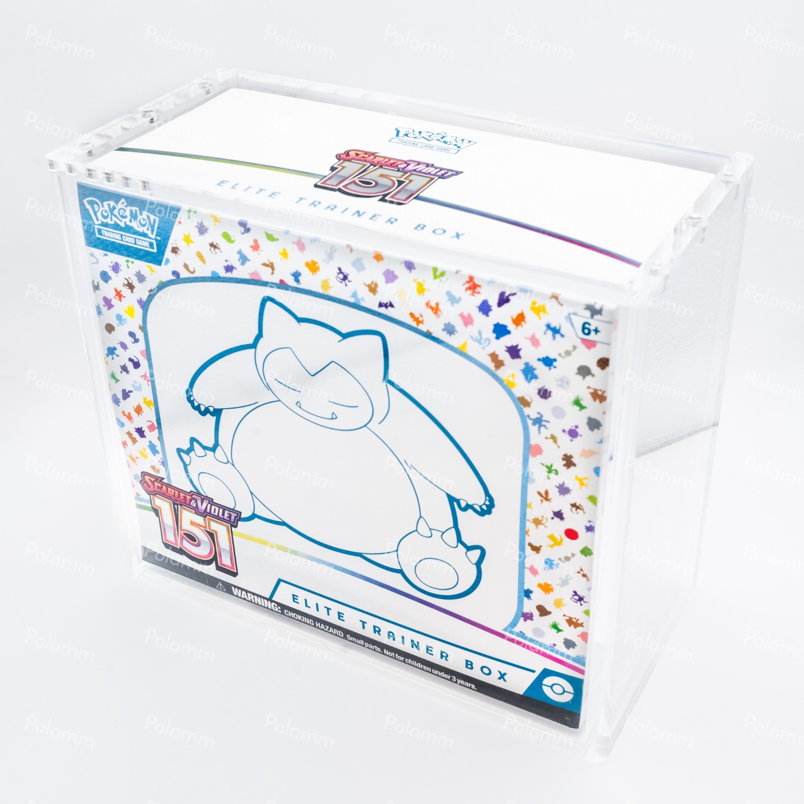 Teca in Plexiglass Trasparente per Carte Pokemon foto 2