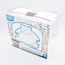 Teca Case Plexiglass Trasparente Magnetic Set Allenatore Fuoriclasse ETB Pokemon