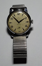 OROLOGIO POLSO PRYNGEPS UOMO CARICA MANUALE MECCANICO CINTURINO  VINTAGE