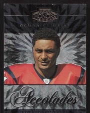 2004 Playoff Honors Domanick Davis Accolades #/1000 #A-17 Card