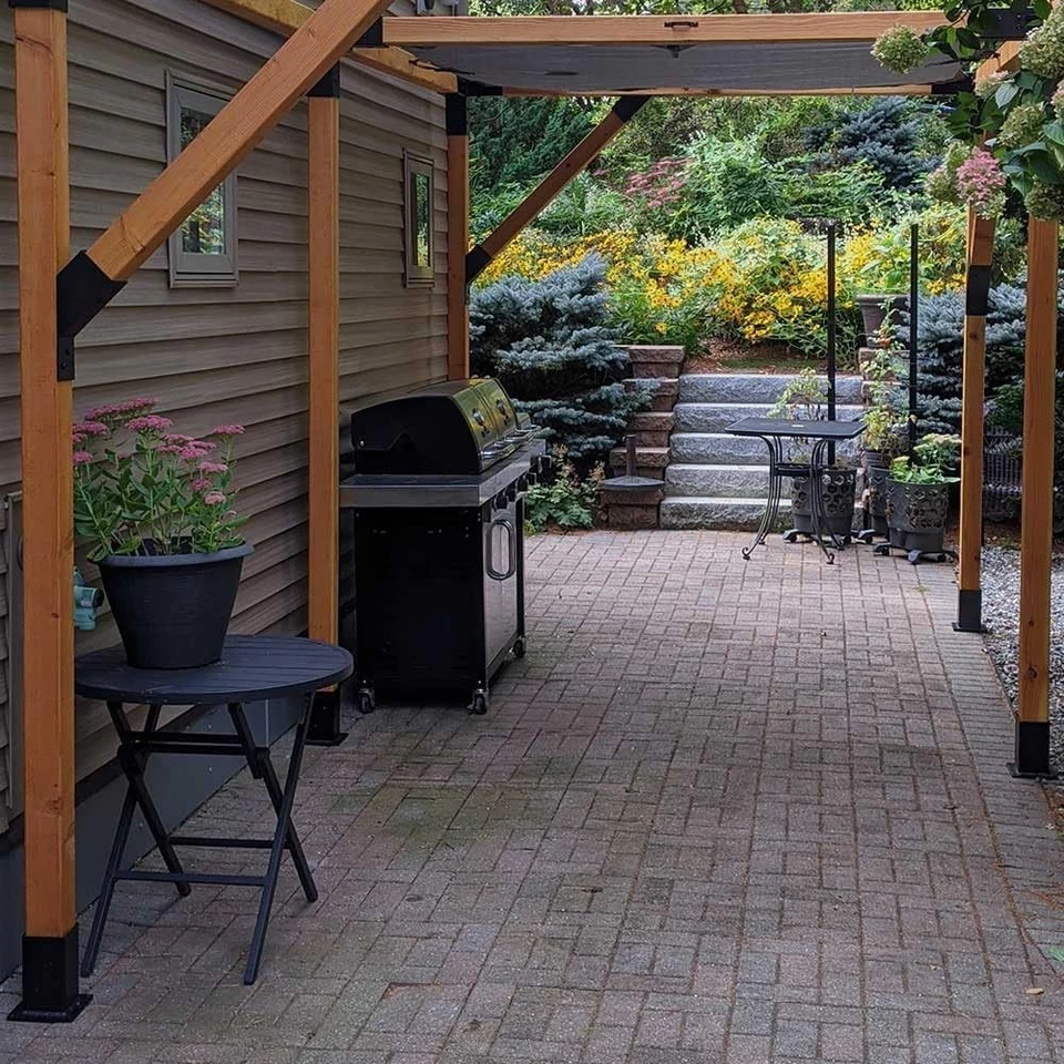 Rust-Resistant Pergola Bracket Set - 2x4 Connector - Image 4 of 4