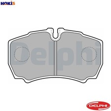 BRAKE PAD SET DISC BRAKE LP1826 FOR IVECO DAILY/Platform/Chassis/Van/VI/III 3.0L