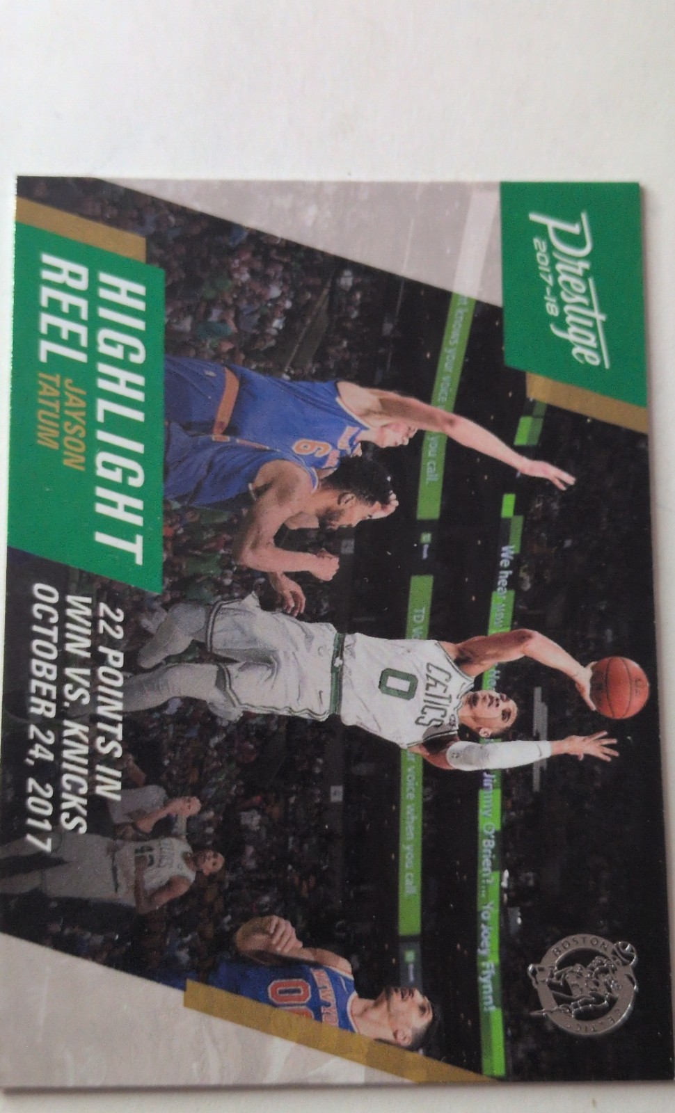 2017-18 Panini Prestige - Highlight Reel Jayson Tatum #7 (RC)