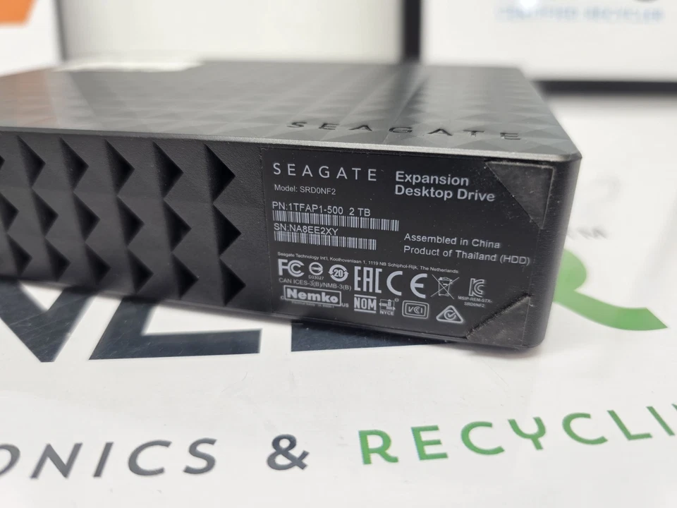 Seagate Expansion Desktop Drive 2TB External Hard Drive SRD0NF2 1TFAP1-500 - Image 4 of 4