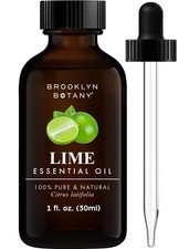 Brooklyn Botany Lime Essential Oil – 100% Pure & Natural, Premium Grade, 1 Fl Oz