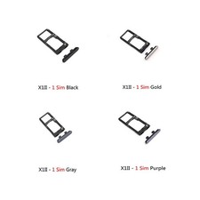 Single Sim Card Micro SD Holder Slot Tray Pin For Sony Xperia X1 ii Replacement