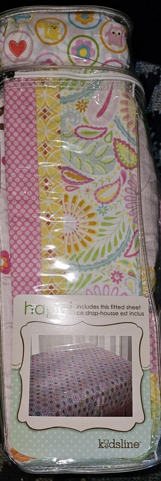 Nuevo Juego de Cuna 9 Piezas Kidsline Dena Happi Tree Collection Foto 4 de 4