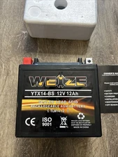 Weize YTX14 BS ATV Battery High Performance YTX14-BS New