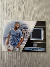2022 Topps MLS Relic 415/600 Maxi Moralez Jersey Swatch NYCFC New York Soccer