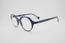 NEW L.A. EYEWORKS GUILL 960 BLUE PURPLE MARBLE AUTHENTIC EYEGLASSES 43-20