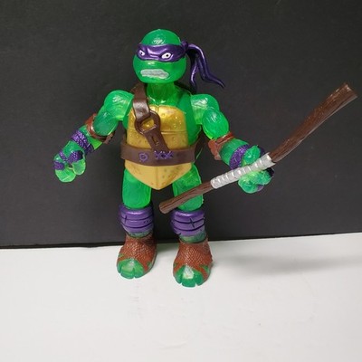 Teenage Mutant Ninja Turtle Donatello Translucent Green Mexican Bootleg Figure