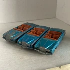3x MATCHBOX LESNEY SUPERFAST ROLLS-ROYCE SILVER SHADOW COUPE NO.69 1969 - Bundle