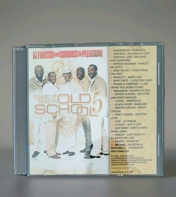 DJ Finesse and The Sounds of Pleasure Let's Take It Back To The Old School 5 CD 