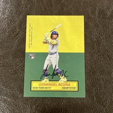 2025 Topps Archives Luisangel Acuna 1964 Stand-Ups #64SU-8 Rookie Insert Card