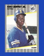 1989 Fleer Set-Break #548 Ken Griffey Jr. RC NR-MINT *GMCARDS*