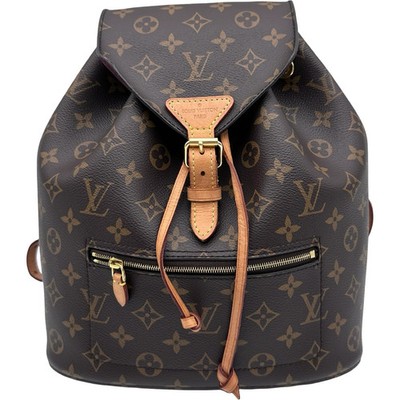 Louis Vuitton Montsouris Backpack M43431 Brown Monogram Canvas #1869