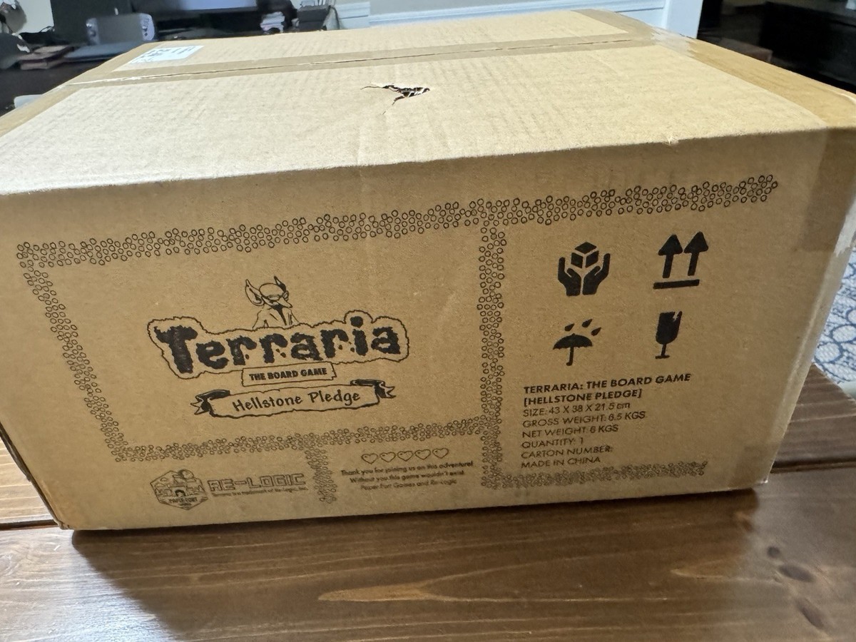 トレイリアのアカデミー/Tolarian Academy④ 英語版 Terraria: The Boardgame Hellstone Pledge Unopened | eBay