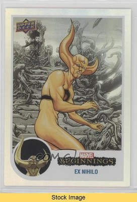 2022 Upper Deck Marvel Beginnings Vol 2 Series 1 Rainbow Foil Ex Nihilo READ 4et