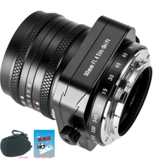 7artisans 50mm F1.4 Tilt Shift Prime APS-C Lens for Panasonic Micro M4/3 Camera