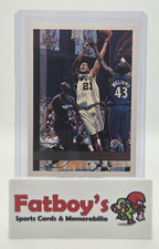 1997-98 Topps Tim Duncan Rookie Card. rookie card picture