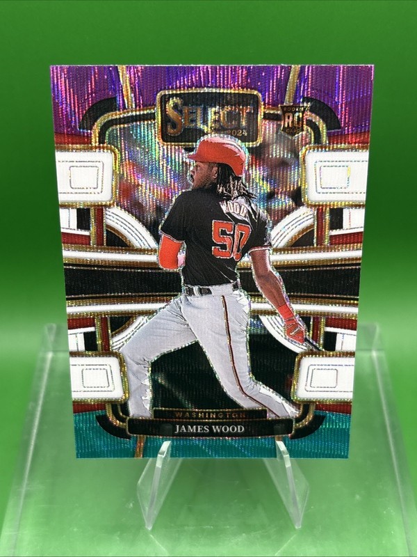 2024 Panini Select Baseball - Tri-Color Prizm #90 - JAMES WOOD