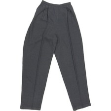 Vintage Don Sayres Wellmore Knit Navy Wool Slacks Deadstock Pants XS