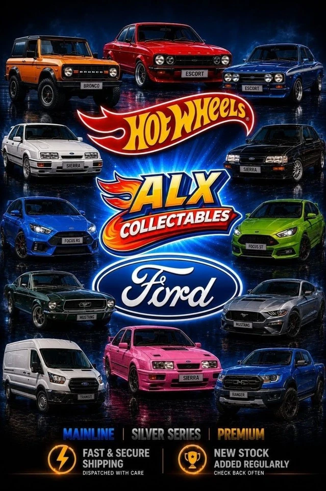HOT WHEELS FORD FRIDAY - MAINLINES / SILVER SERIES / PREMIUMS