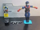Complete Really Nice Vintage 1986 GI Joe Cobra Viper Vipers v1 With Filecard