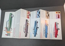 Showroom Brochure For The 1961 Comet Folding Colored Cars Vintage