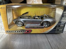 1:24 1965 Shelby Cobra 427 S/C In Silver Jada Toys Option D Model Car OptionD S