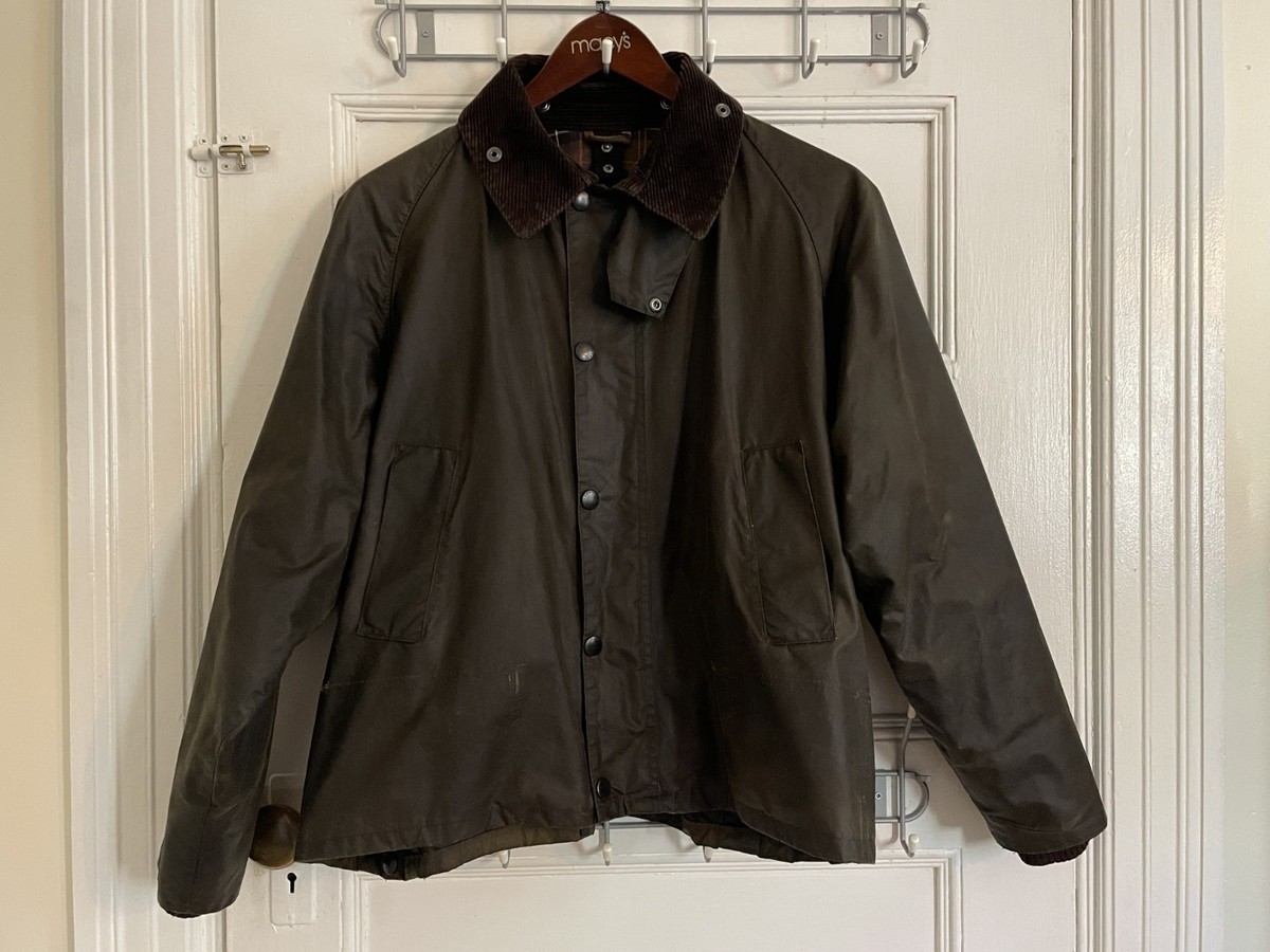 Made in England 90s Barbour Bedale C44 Wax Jacket | eBay