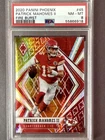 2020 PANINI PHOENIX FIRE BURST #45 PATRICK MAHOMES II PSA Graded