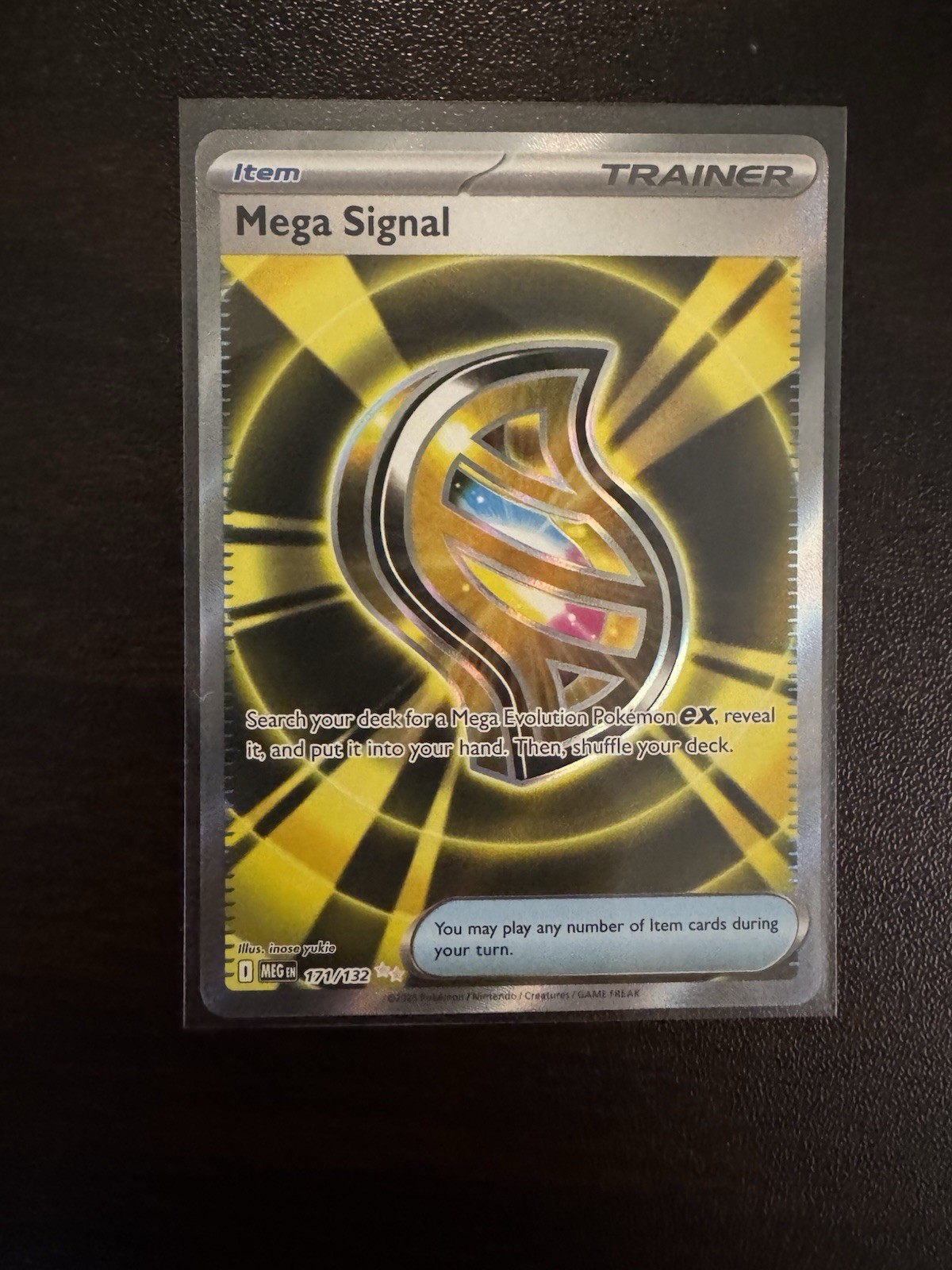 Mega Signal - 171/132 ME01: Mega Evolution NM Pokemon Card TCG