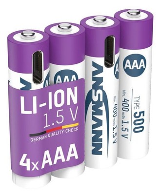 Ansmann 1311-0028 Violett, Weiß
