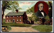 Postcard Daniel Webster Birthplace PSC Posted Franklin NH F49