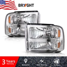 Fit For 2005-2007 Ford F250 F350 F450 F550 Super duty Headlights 05-07 Headlamp