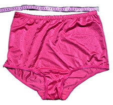   VTG SECOND SKIN Sz 6 SATIN Pink BIKINI PANTY   
