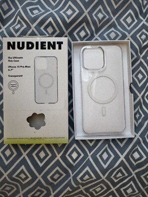 Nudient The Ultimate Thin Case - iPhone 15 Pro Max
