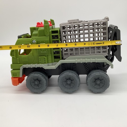 Imaginext Jurassic Park Dinosaur Hauler Truck With Removable Cage 2017 - Picture 15 of 16