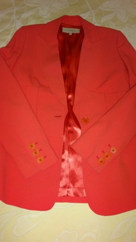 Magnifique veste Karen Millen corail pâle taille UK 10 - Photo 3/12