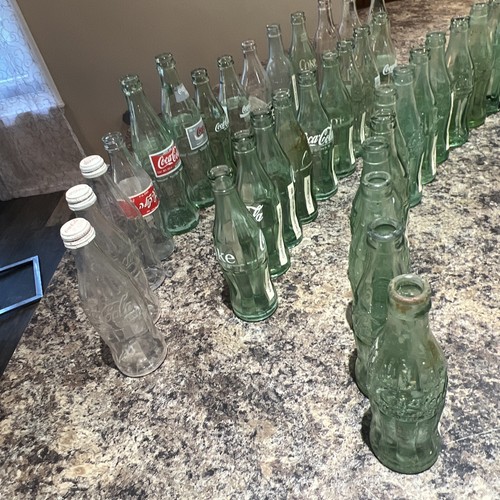 Botellas vintage de Coca-Cola ISRAEL, OH, AZ, FL, VA, NJ, MS, TX, ID, NC, SC, IL, GA - Imagen 3 de 24