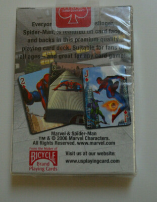 2006 The Amazing Spider-man Playing Cards By US Playing Cards