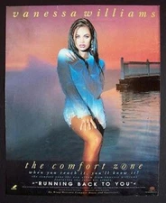 Vanessa Williams The Comfort Zone 1991 Poster Type Advert, Promo Ad