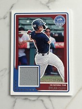 2023 USA Stars & Stripes Relic #USAM-DC Dylan Cupp Mississippi State Card